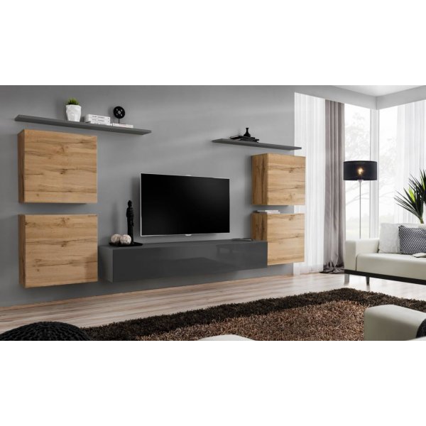 Living SWITCH 4 WTG SW 4 Genarom AM Stejar Wotan / Grafit Lucios