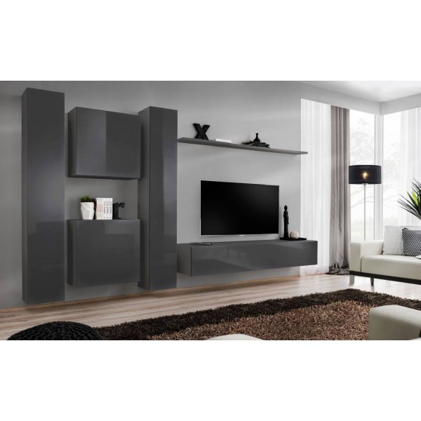 Living SWITCH 6 27 GG SW 6 Genarom AM Grafit / Grafit Lucios