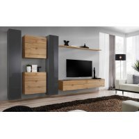 Living SWITCH 6 GWT SW 6 Genarom AM Grafit Lucios / Stejar Wotan