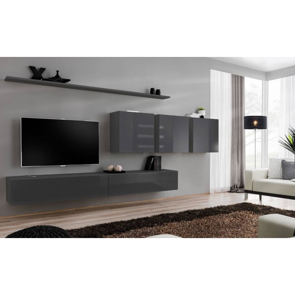 Living SWITCH 7 27 GG SW 7 Genarom AM Grafit / Grafit Lucios