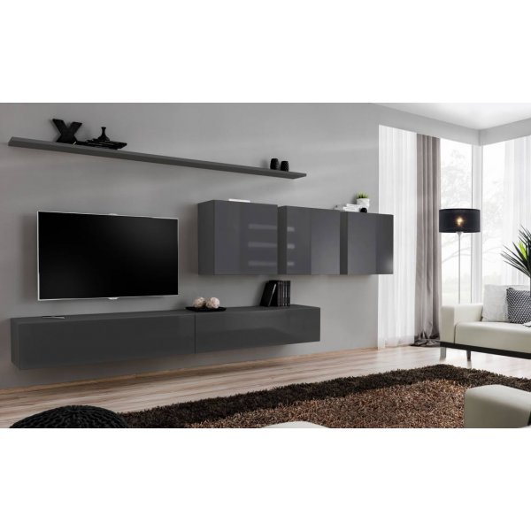 Living SWITCH 7 27 GG SW 7 Genarom AM Grafit / Grafit Lucios