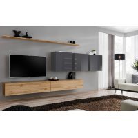 Living SWITCH 7 WTG SW 7 Genarom AM Stejar Wotan / Grafit Lucios