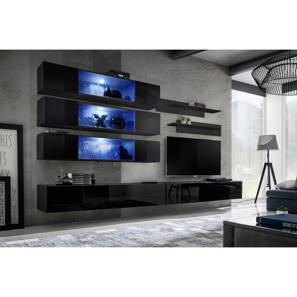 Living FLY J 23 ZZ FY J3 Genarom AM Negru / Negru Lucios