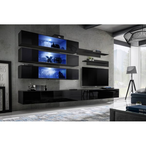 Living FLY J 23 ZZ FY J3 Genarom AM Negru / Negru Lucios