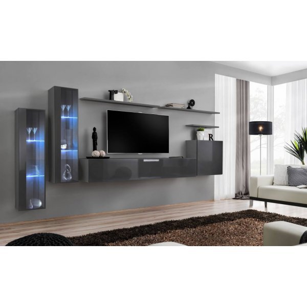 Living SWITCH 11 27 GG SW 11 Genarom AM Grafit / Grafit Lucios