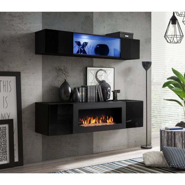 Living FLY N 23 ZZ FY N3 Genarom AM Negru / Negru Lucios