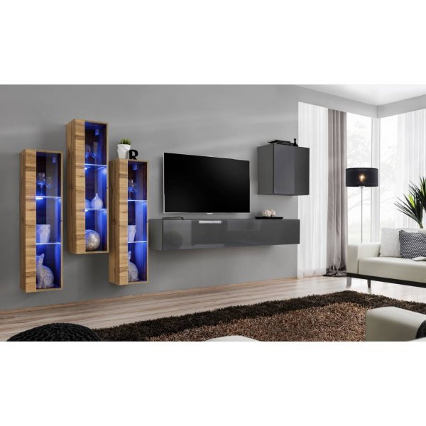 Living SWITCH 13 WTG SW 13 Genarom AM Stejar Wotan / Grafit Lucios