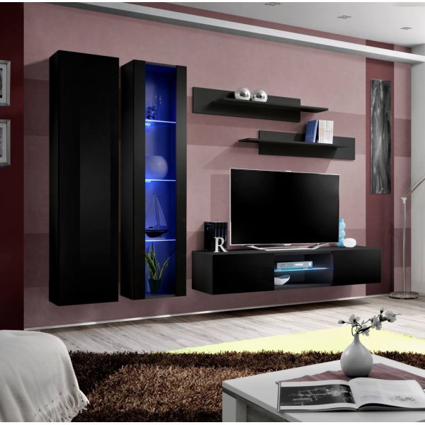Living FLY O 23 ZZ FY O4 Genarom AM Negru / Negru Lucios