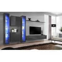 Living SWITCH 16 27 GG SW 16 Genarom AM Grafit / Grafit Lucios