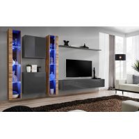 Living SWITCH 16 WTG SW 16 Genarom AM Stejar Wotan / Grafit Lucios