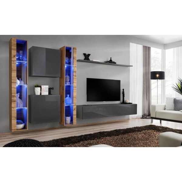 Living SWITCH 16 WTG SW 16 Genarom AM Stejar Wotan / Grafit Lucios