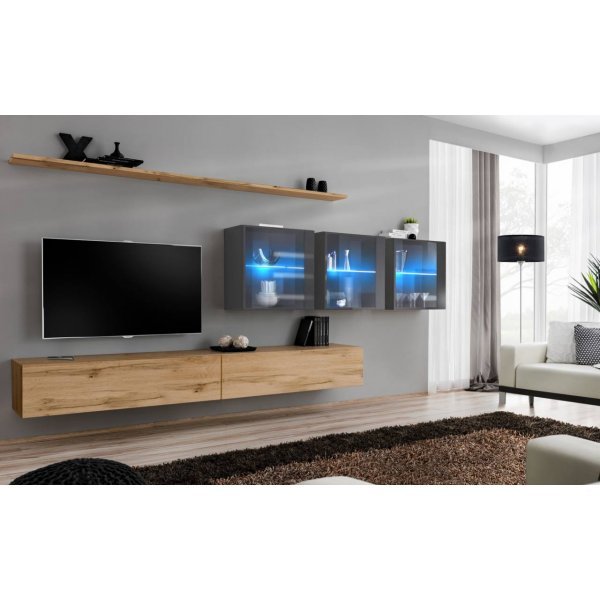 Living SWITCH 17 WTG SW 17 Genarom AM Stejar Wotan / Grafit Lucios