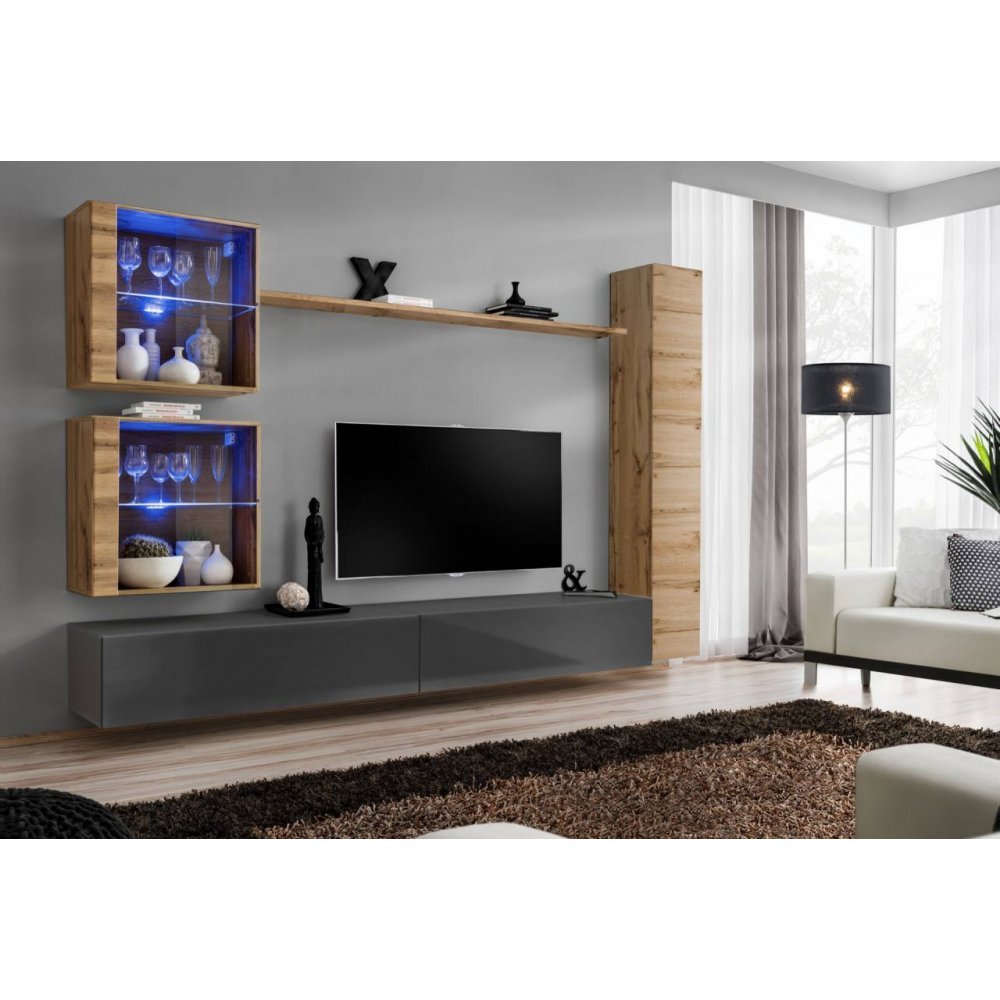 Living SWITCH 18 WTG SW 18 Genarom AM Stejar Wotan / Grafit Lucios