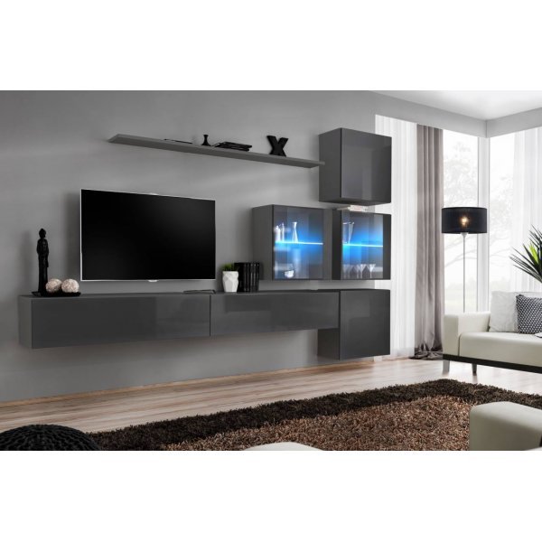 Living SWITCH 19 27 GG SW 19 Genarom AM Grafit / Grafit Lucios