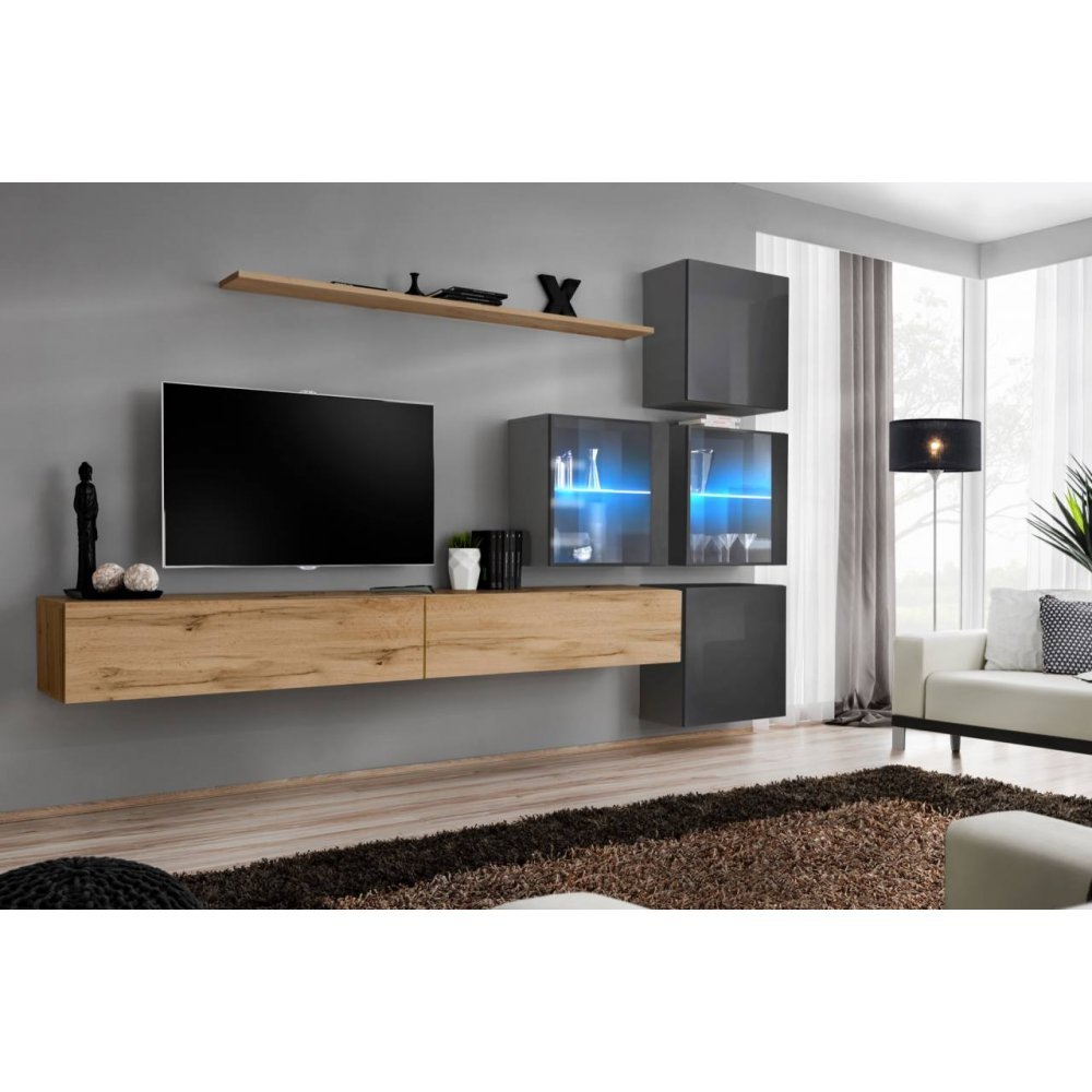 Living SWITCH 19 WTG SW 19 Genarom AM Stejar Wotan / Grafit Lucios