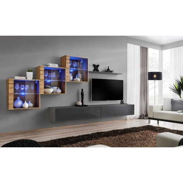 Living SWITCH 20 WTG SW 20 Genarom AM Stejar Wotan / Grafit Lucios