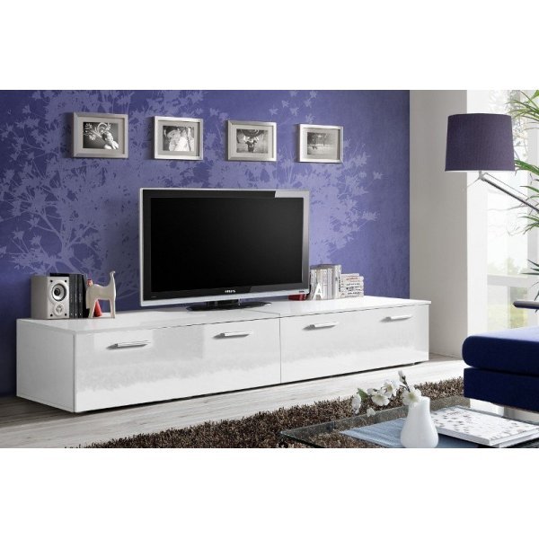 Comoda TV DUO 23 WW DU Genarom AM Alb