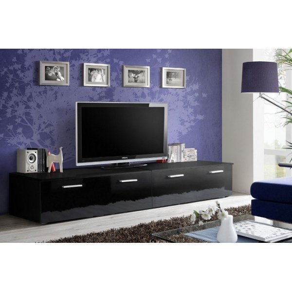 Comoda TV DUO 23 ZZ DU Genarom AM Negru