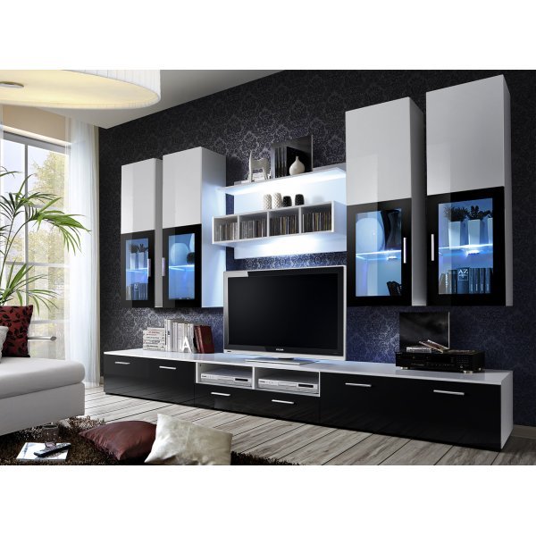 Living LYRA 20 WZ LY Genarom AM Alb Lucios / Negru Lucios
