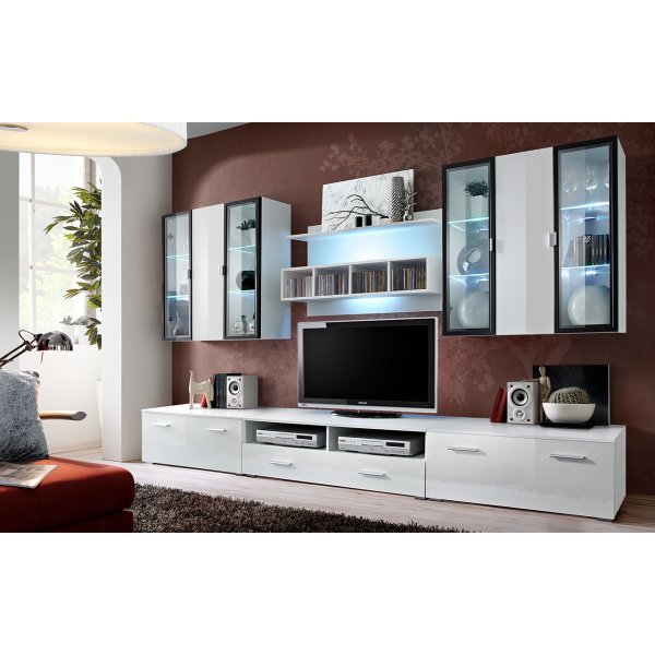 Living QUADRO 20 WS QU Genarom AM Alb / Alb Lucios