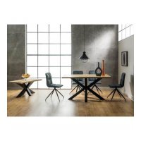 Masa CROSS DAB 180 Genarom SN Stejar / Negru