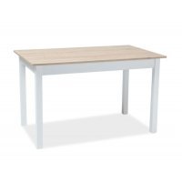 Masa extensibila HORACY 125 Genarom SN Stejar / Alb