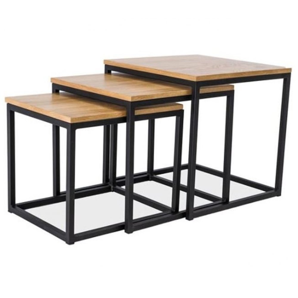 Masuta TRIO Genarom SN Stejar / Negru