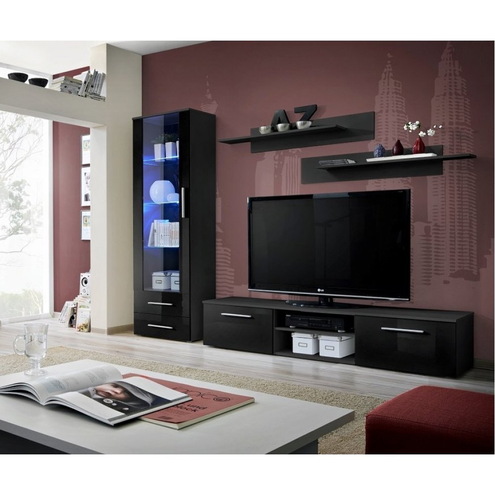 Living GALINO A 24 ZZ GA Genarom AM Negru/ Negru Lucios