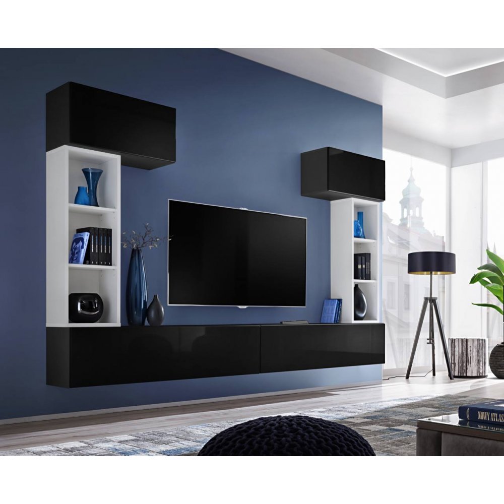 Living BLOX II 28 ZW BX2 Genarom AM Alb/Negru/Negru Lucios