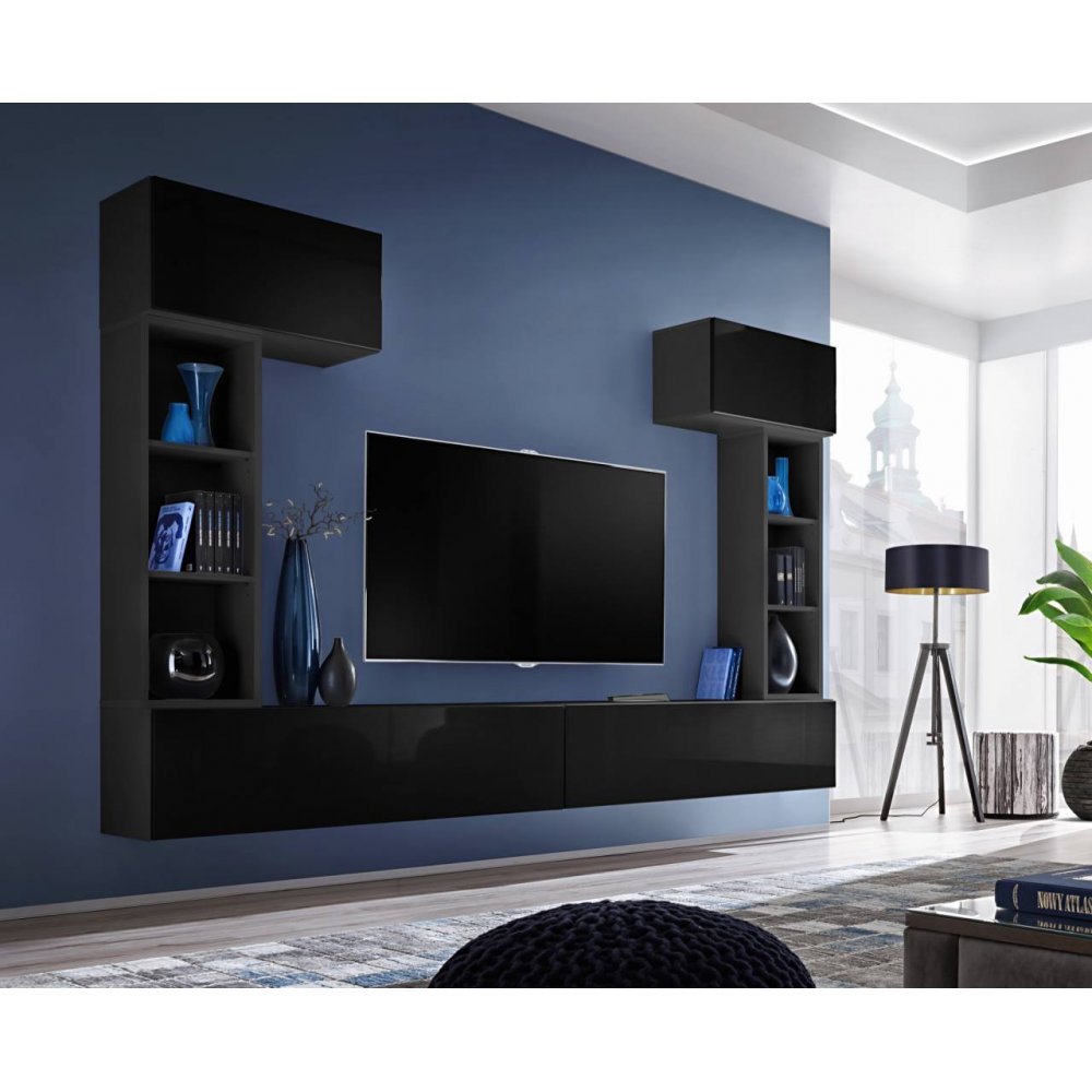 Living BLOX II 28 ZZ BX2 Genarom AM Negru / Negru Lucios