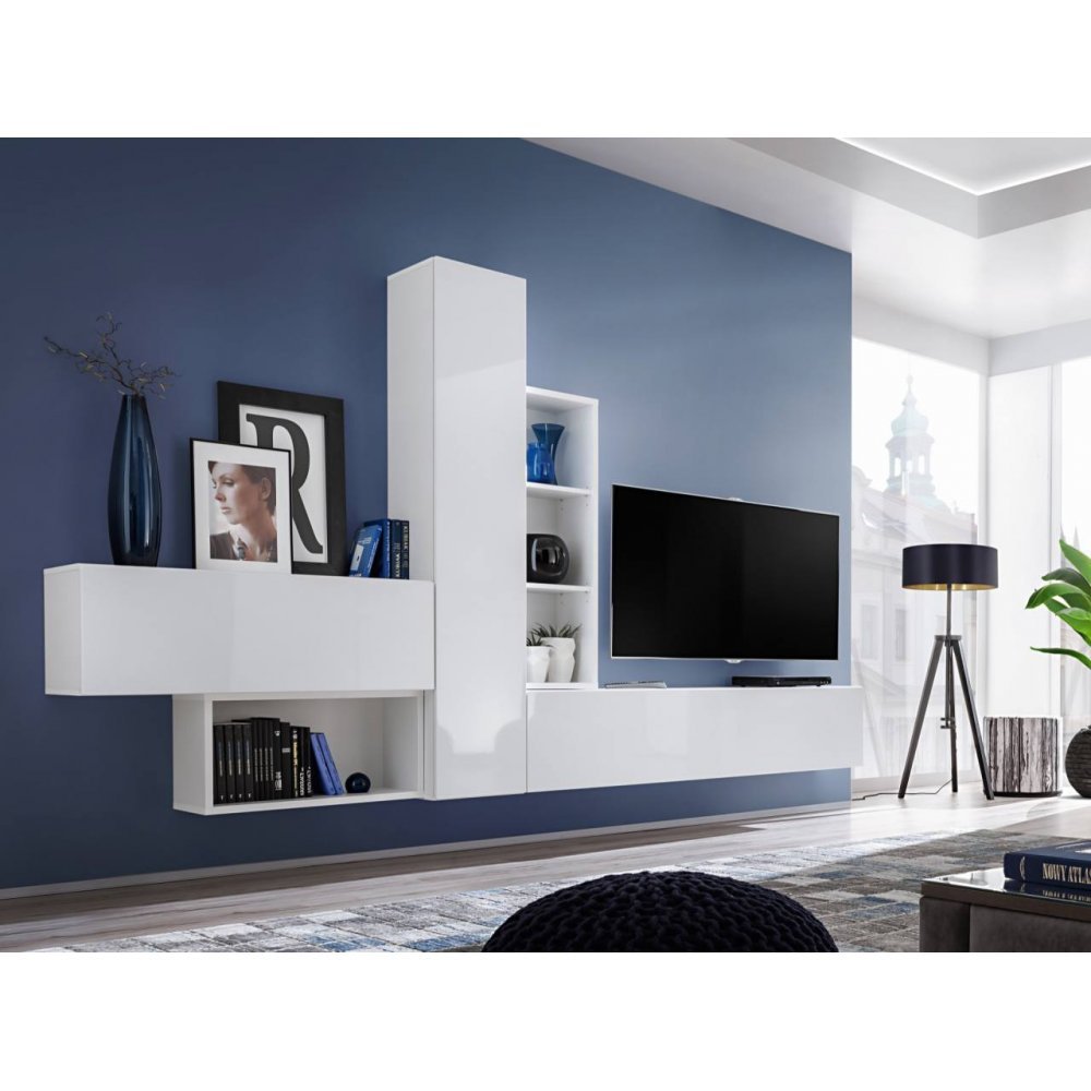 Living BLOX IV 28 WW BX4 Genarom AM Alb / Alb Lucios