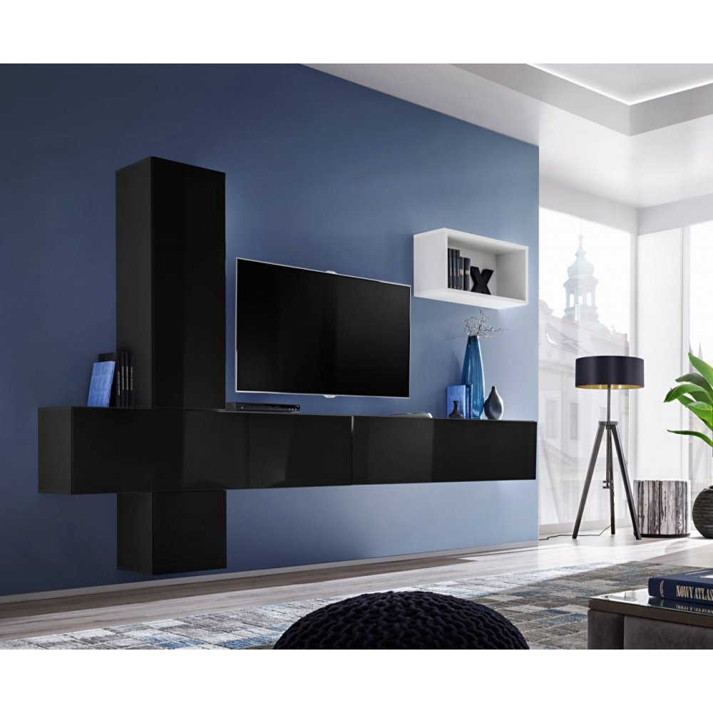 Living BLOX VI 28 ZW BX6 Genarom AM Alb/Negru/Negru Lucios