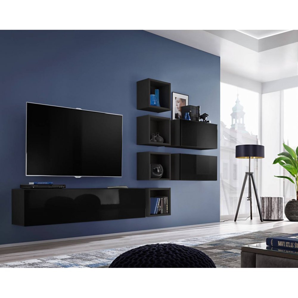 Living BLOX VII 28 ZZ BX7 Genarom AM Negru / Negru Lucios