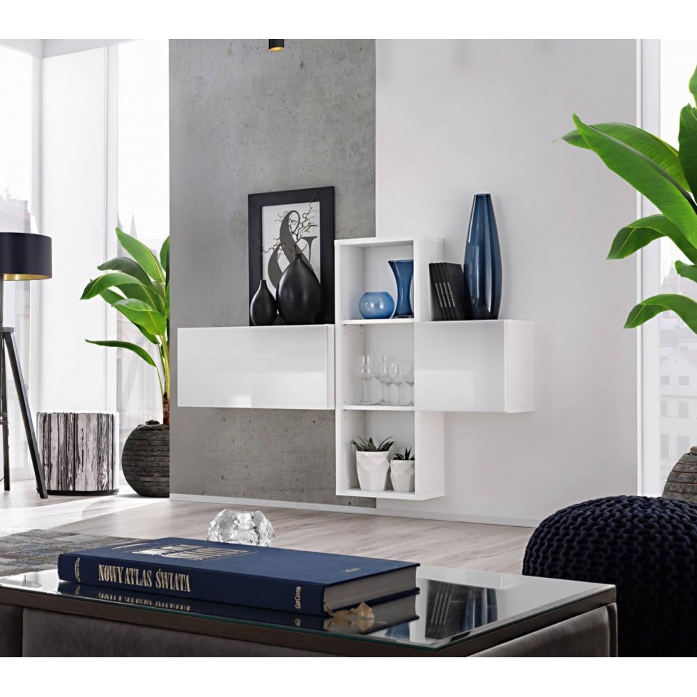 Living BLOX SB I 28 WW BXS1 Genarom AM Alb / Alb Lucios