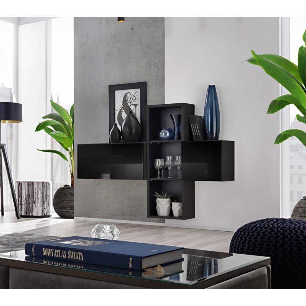 Living BLOX SB I 28 ZZ BXS1 Genarom AM Negru / Negru Lucios