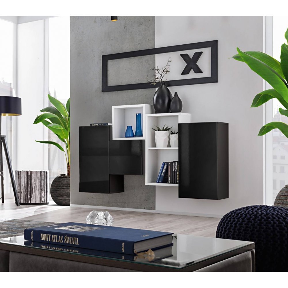 Living BLOX SB III 28 ZW BXS3 Genarom AM Alb/Negru/Negru Lucios