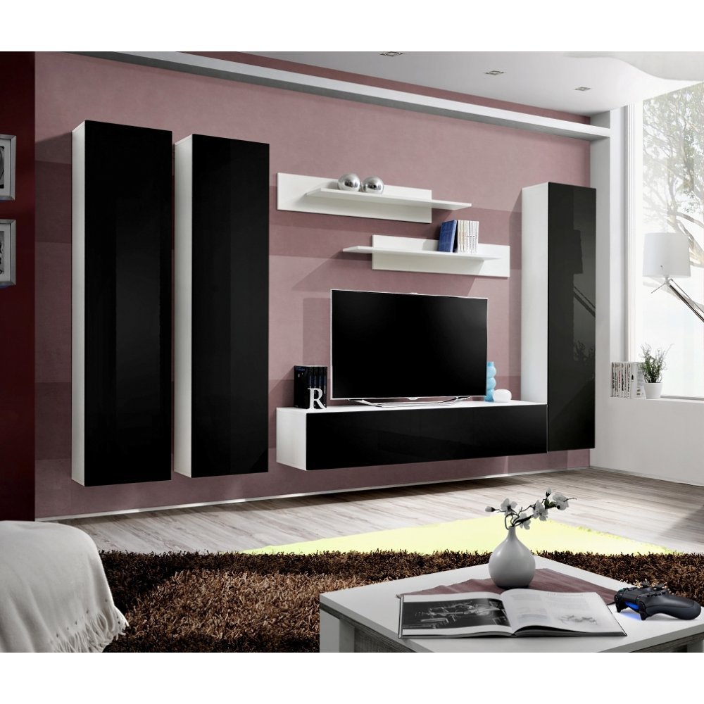 Living FLY D 23 WS FY C1 Genarom AM Alb / Negru Lucios