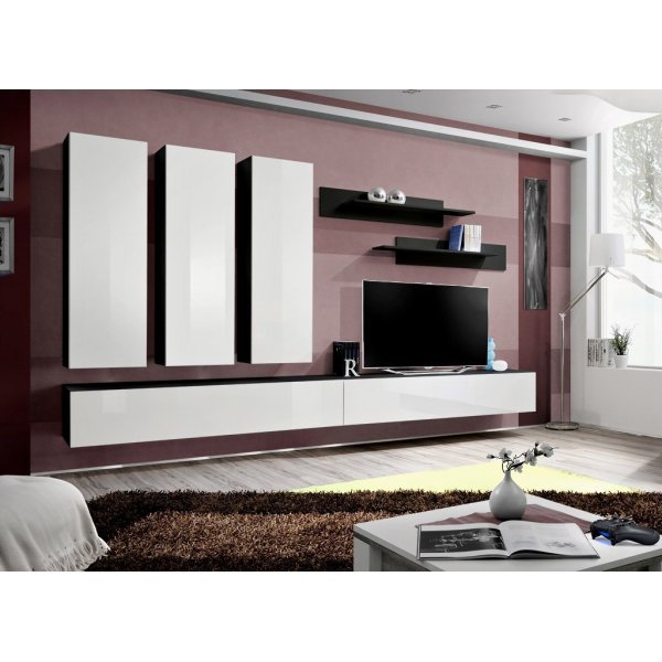 Living FLY E 23 ZW FY E1 Genarom AM Negru / Alb Lucios