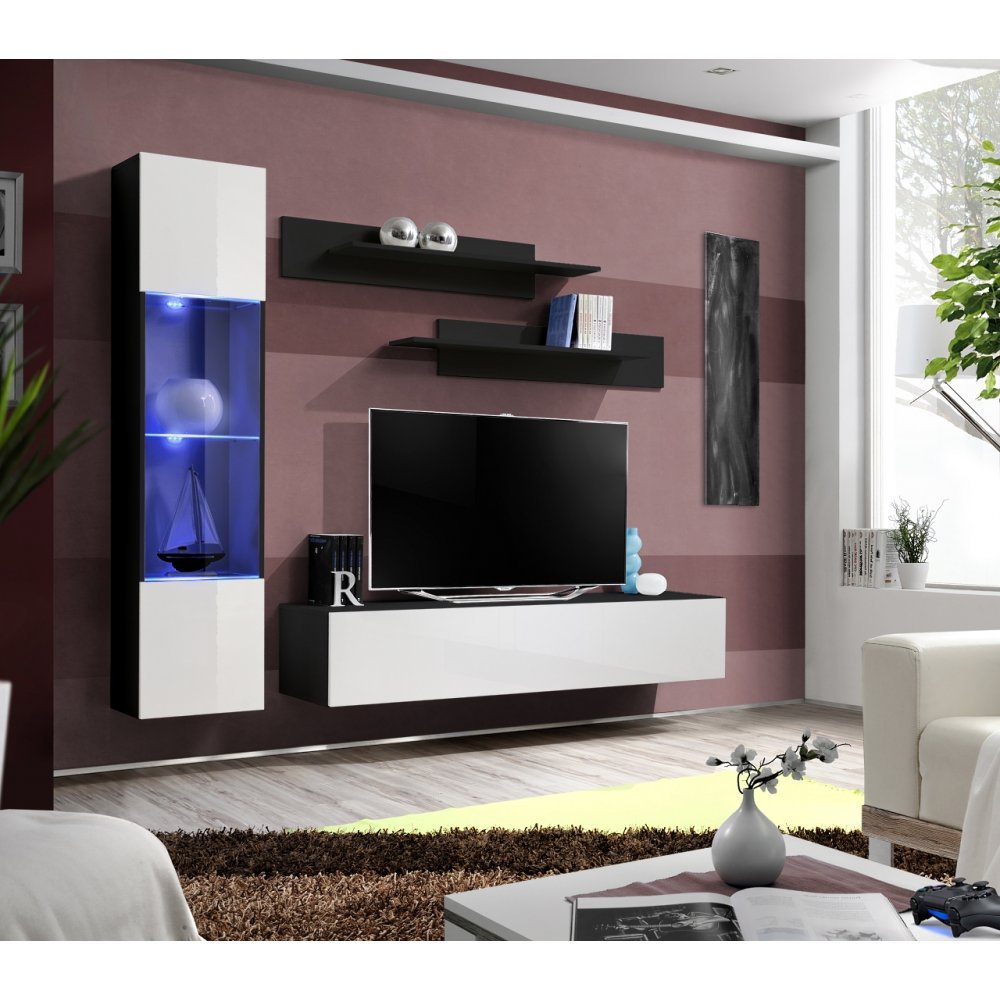 Living FLY G 23 ZW FY G3 Genarom AM Negru / Alb Lucios