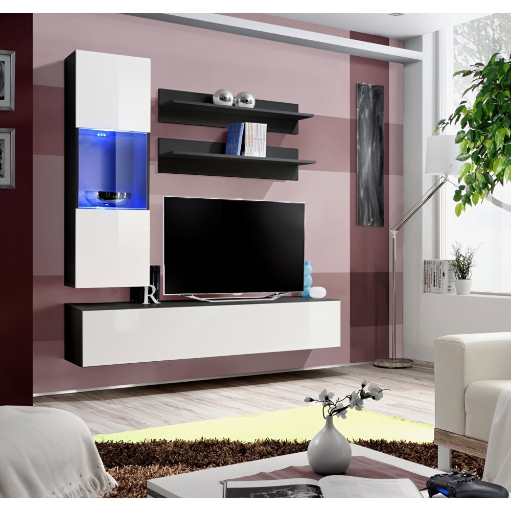 Living FLY H 23 ZW FY H3 Genarom AM Negru / Alb Lucios
