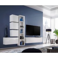 Raft Suspendat BLOX SW24 - 28 WW BX SW24 Genarom AM Alb / Alb Lucios Raft Suspendat BLOX SW24 - 28 WW BX SW24 Genarom AM Alb / Alb Lucios