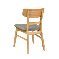Scaun Tapitat CD-61 Genarom SN Gri / Stejar