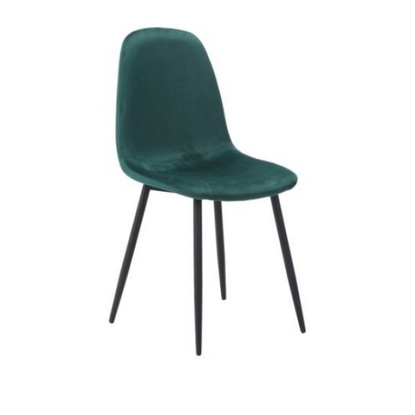 Scaun Tapitat FOX VELVET Genarom SN Verde Inchis