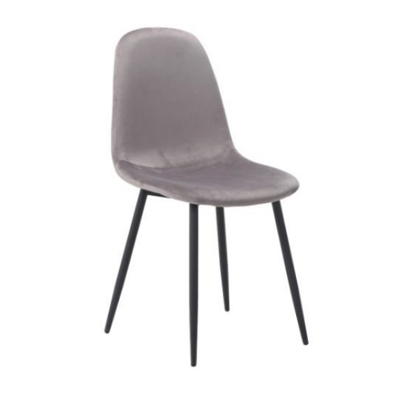 Scaun Tapitat FOX VELVET Genarom SN Gri