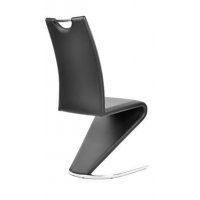 Scaun Tapitat H-090 Chrom Genarom SN Gri
