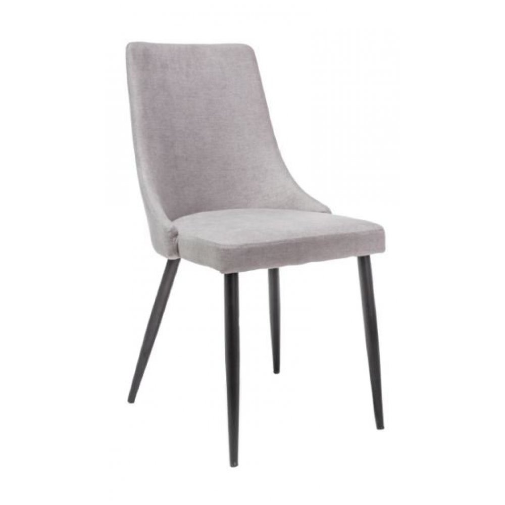 Scaun tapitat NOBEL Genarom SN Gri / Negru