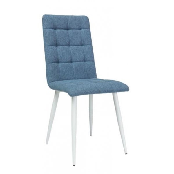 Scaun tapitat OTTO Genarom SN TAP 65 Denim / Alb