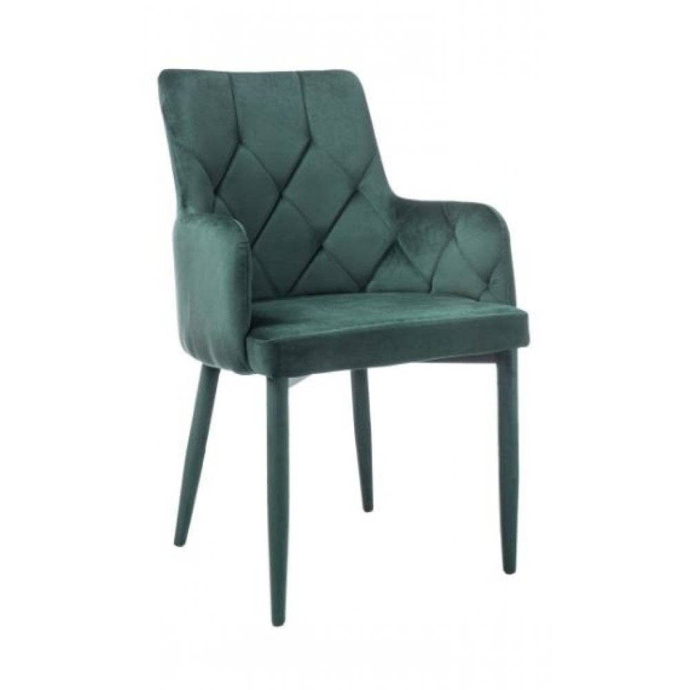 Scaun tapitat RICARDO VELVET Genarom SN Verde / Bluvel 78