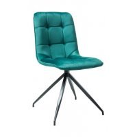 Scaun tapitat TEXO VELVET Genarom SN TAP.78 / Verde