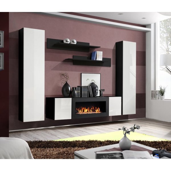 Living FLY M 23 ZW FY M1 Genarom AM Negru / Alb Lucios